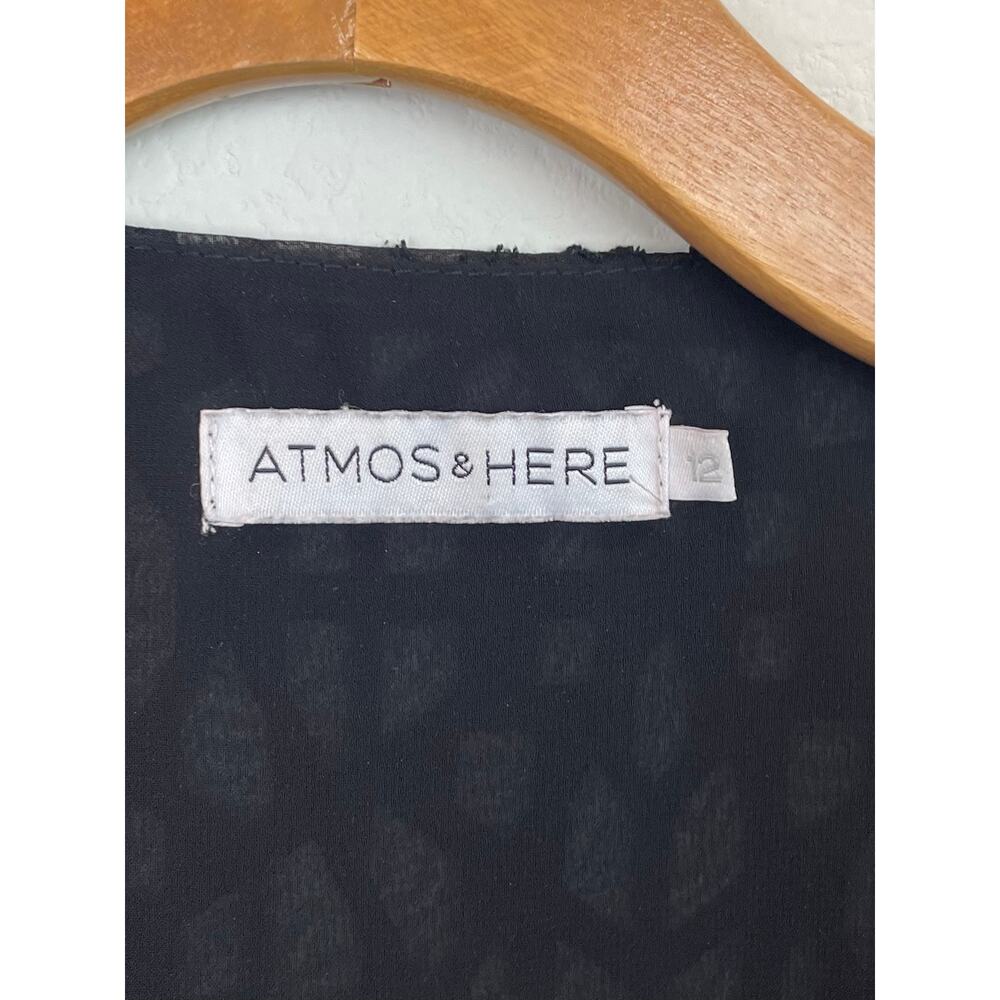 Atmos & Here Ruffle Tie Top - Picture 3 of 6